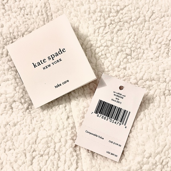 Kate Spade Black Leila Wristlet - Picture 6 of 6